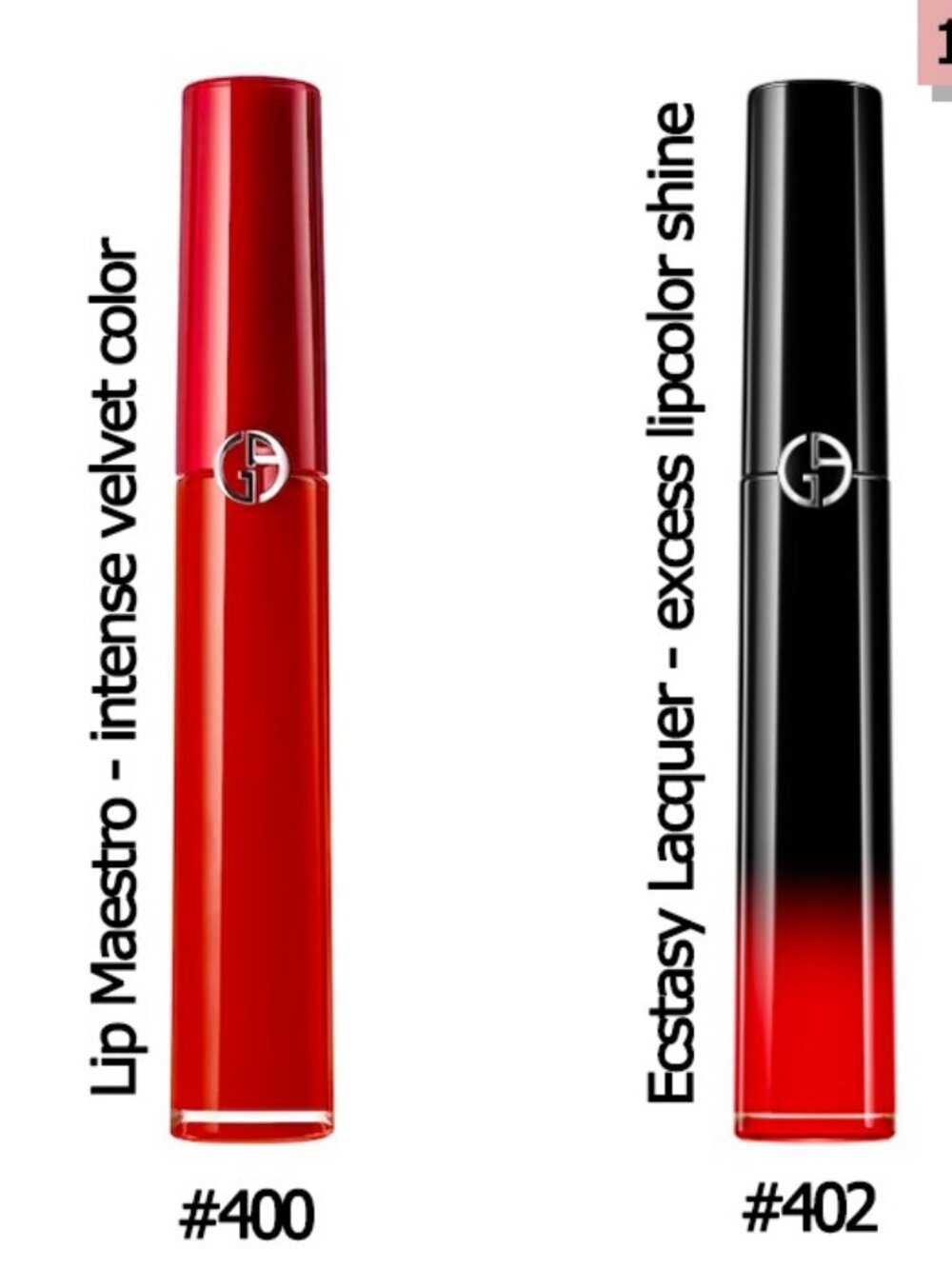2/$20 Giorgio Armani: Lip Magnet & Ecstasy Lacquer Lip Color mini duo